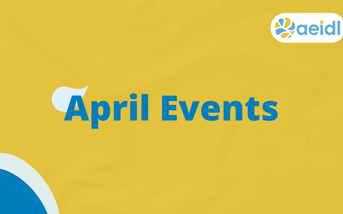 Here’s a preview of the events in April 🌱 

🔹 Alternative economic models for rural areas.
🔹 Cybersecurity in Agriculture: balancing risks, costs &amp; benefits 
🔹 Digital solutions for migrant integration. 
&amp; more ➕

For further information, visit 👉 bit.ly/4ld2Xee