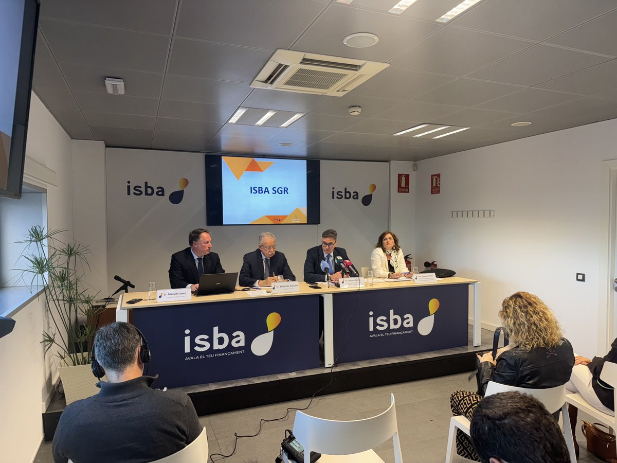 ISBA (@isbasgr) on Twitter photo ISBA apoyó la creación de 1.336 nuevos puestos de trabajo en 2024.
Los avales de ISBA, SGR, apoyaron el pasado año la creación de 1.336 nuevos puestos de trabajo y ayudaron a mantener 44.720 empleos.
isbasgr.es/es/blog/isba-a…
<a href="/HisendaGOIB/">Economia, Hisenda i Innovació GOIB</a> ISBA apoyó la creación de 1.336 nuevos puestos de trabajo en 2024.
Los avales de ISBA, SGR, apoyaron el pasado año la creación de 1.336 nuevos puestos de trabajo y ayudaron a mantener 44.720 empleos.
isbasgr.es/es/blog/isba-a…
<a href="/HisendaGOIB/">Economia, Hisenda i Innovació GOIB</a>