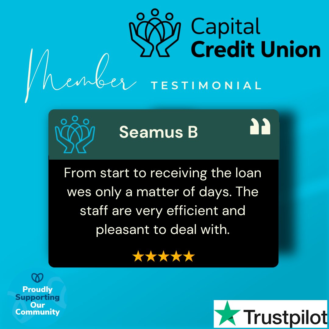 We’re happy to hear that your loan was processed quickly and that you had a great experience with our team. We appreciate your feedback! 💙

share your experience by leaving us a review! We'd love to hear from you!!

👉trustpilot.com/evaluate/capit…