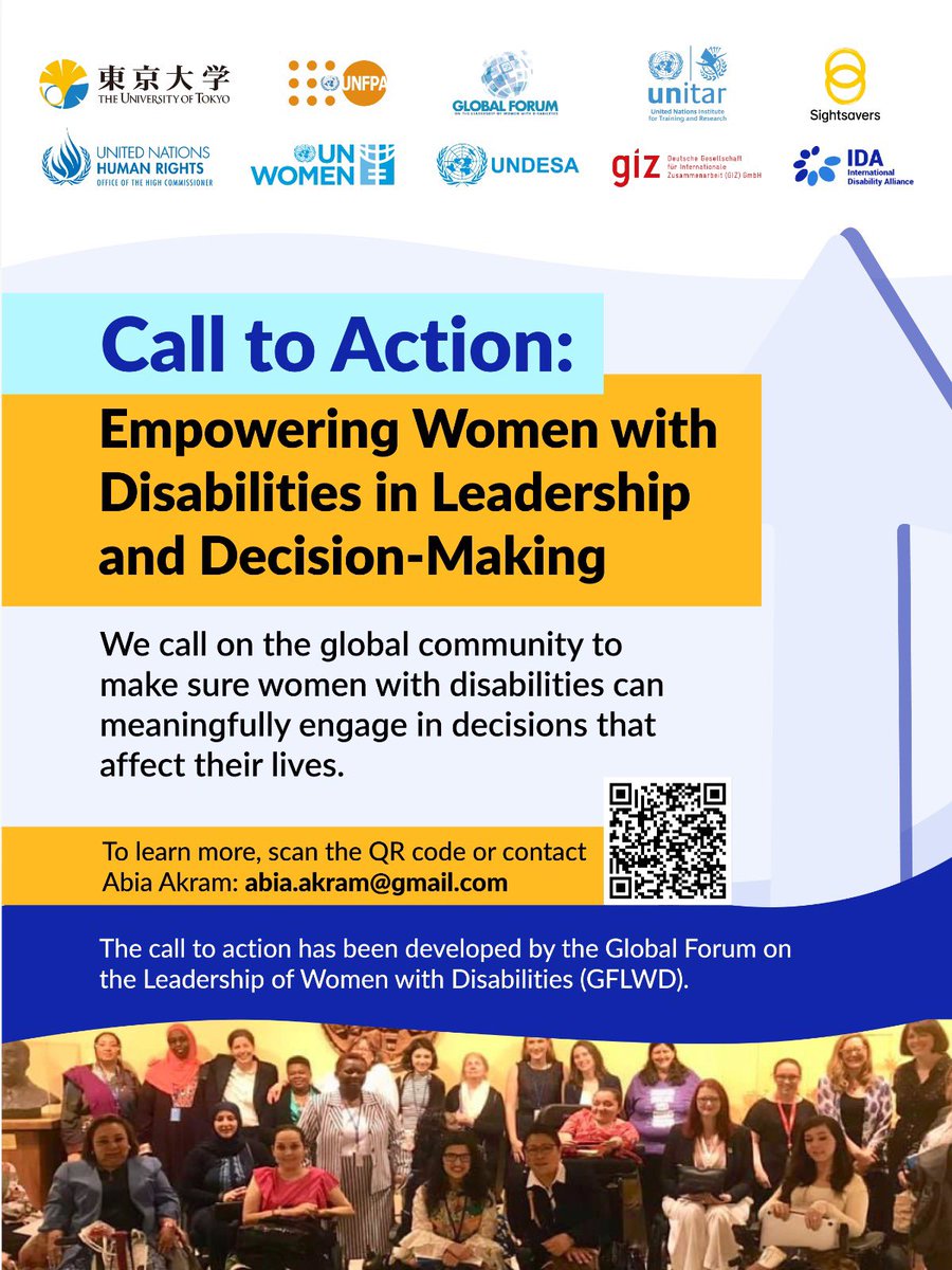 mkabir2011's tweet photo. As part of #GFLWD, @UN_Women is in solidarity for the call to action.
Are you?
@GDS_Disability https://t.co/blZmV11saW