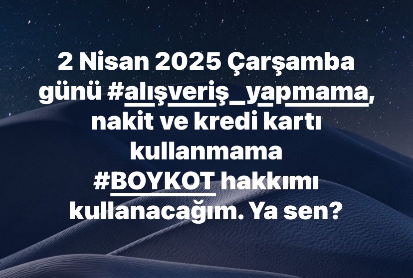#Boykot