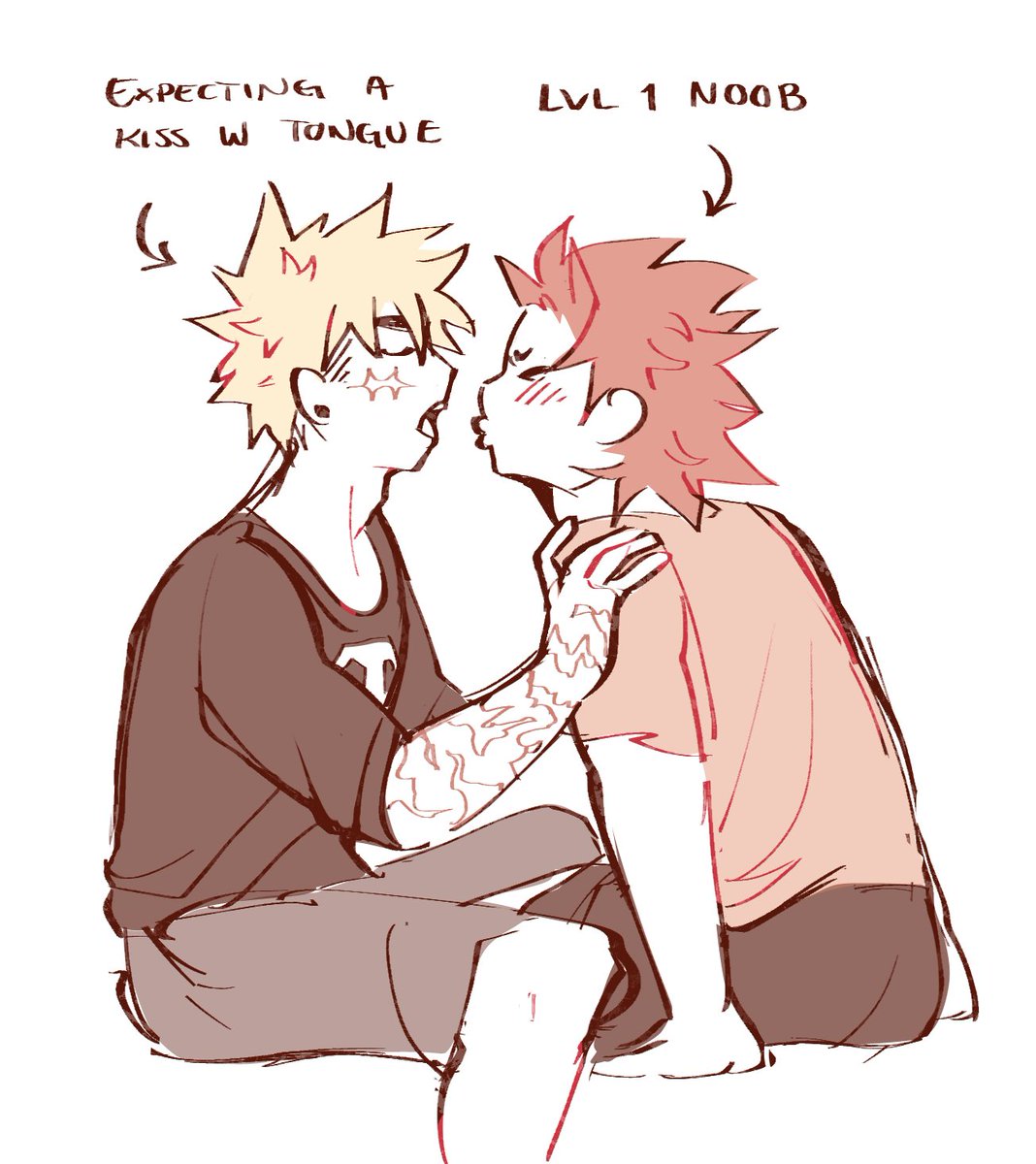 BlueRoseea's tweet photo. my driving lessons call to me but i cant stop drawing dumb stuff with these two
#kiribaku https://t.co/WxVj8J7UJQ