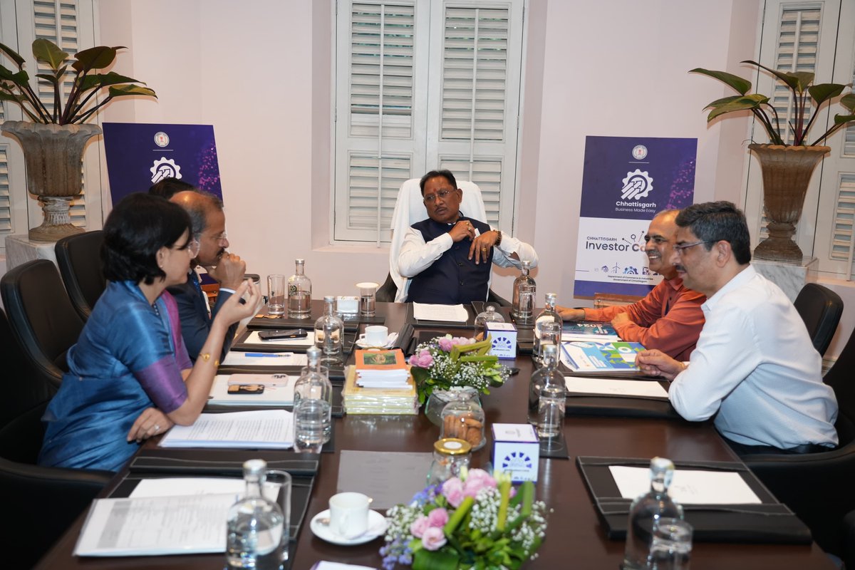 ABLE (@able_indiabio) on Twitter photo Mr. Narayanan Suresh & Dr. Balasubramanya S from ABLE met Hon'ble CM Shri <a href="/SaiVishnudeo/">vishnudeosai</a> in Bengaluru to discuss biotech growth in Chhattisgarh. With CSIDC support, a BioEconomy study is planned to align with Chhattisgarh Vision 2047 & its $300B India BioEconomy goal🚀 Mr. Narayanan Suresh & Dr. Balasubramanya S from ABLE met Hon'ble CM Shri <a href="/SaiVishnudeo/">vishnudeosai</a> in Bengaluru to discuss biotech growth in Chhattisgarh. With CSIDC support, a BioEconomy study is planned to align with Chhattisgarh Vision 2047 & its $300B India BioEconomy goal🚀