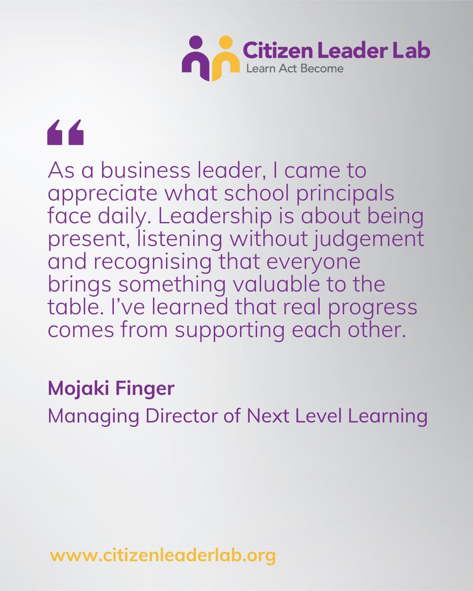 Citizen Leader Lab - Learn Act Become tweet media