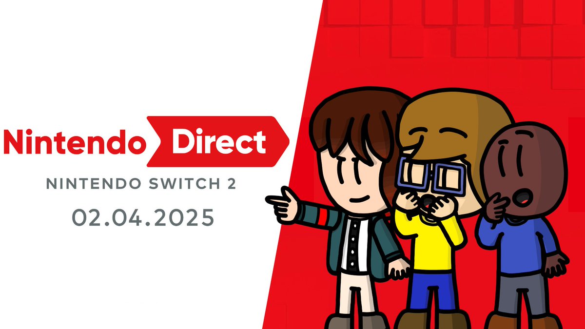 J-1 avant le grand jour : le #NintendoDirect de la #NintendoSwitch2 !!

Et l'on pourra fêter ça ensemble deux fois. Demain :

- À 14h45 avec <a href="/Yoshi25land/">Yoshi25land</a> et <a href="/Super_Maxou2013/">Super Mario 2013</a> : youtube.com/watch?v=sVo-95…

- À 21h sur ma chaîne Twitch pour le débrief à froid et ma fameuse annonce ! 😊