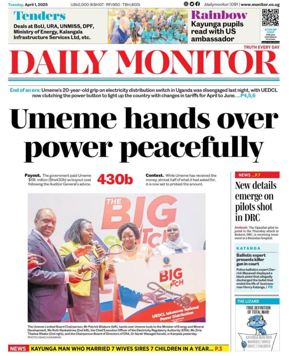 RadioPacisGulu's tweet photo. DAILY PRESS REVIEW |2-3PM
Interest yourself in facts and truth to get well equipped with latest informations from the daily monitor and the New vision paper with @od_priestley (Riccardo) and @Sha4692Lamwaka (Shasha)
#DailyPressReview
#PeaceOfChristForAll https://t.co/lcGHYZRL9b