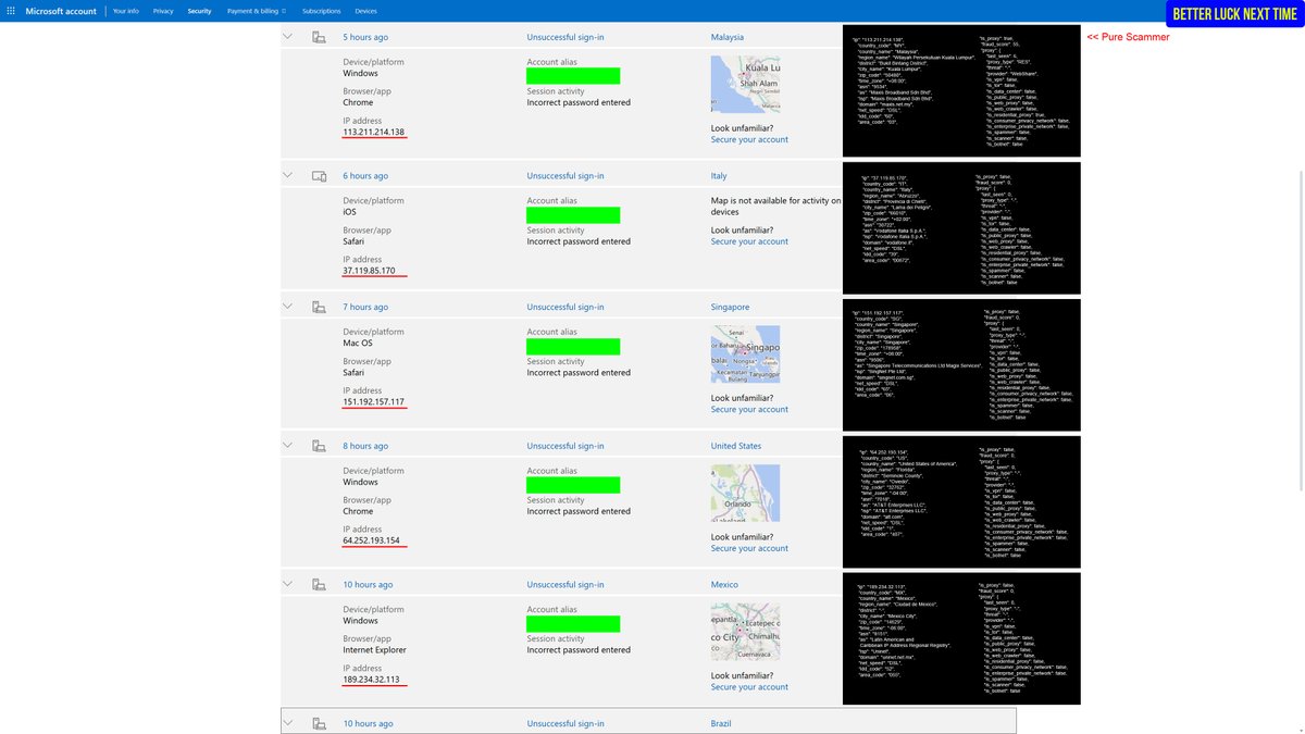 S7rik3R's tweet photo. These #Scammers trying to access my account every single day without fail.

#DarkWeb #DDOS #SCAM #scamcity #Windows #Safari #IOS #Android #FreeforAll #Scamlist https://t.co/fvZvhObE7J