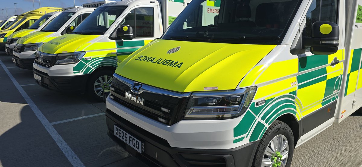 EEAST_OpSupport's tweet image. These @mantruckbusuk @WASAmbulances will be a very familiar sight in @EastEnglandAmb over the next 5 years with over 360 more joining the fleet in the next 2 years. Looking great in the glorious sunshine