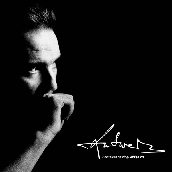 Outlaw_RB48's tweet photo. #暗闇に浮かぶ顔ジャケ貼ろうぜ

Midge Ure　　/　　Answers to Nothing

ウルトラヴォックス２代目Vo.ミッジ・ユーロ 1988年のソロ2nd
ケイト・ブッシュとのデュエット曲 "Sister and Brother" なども収録されてるアルバムで、ワールドミュージックっぽい展開の曲もあり、全体的に落ち着いた感じかな https://t.co/64umruGwTR
