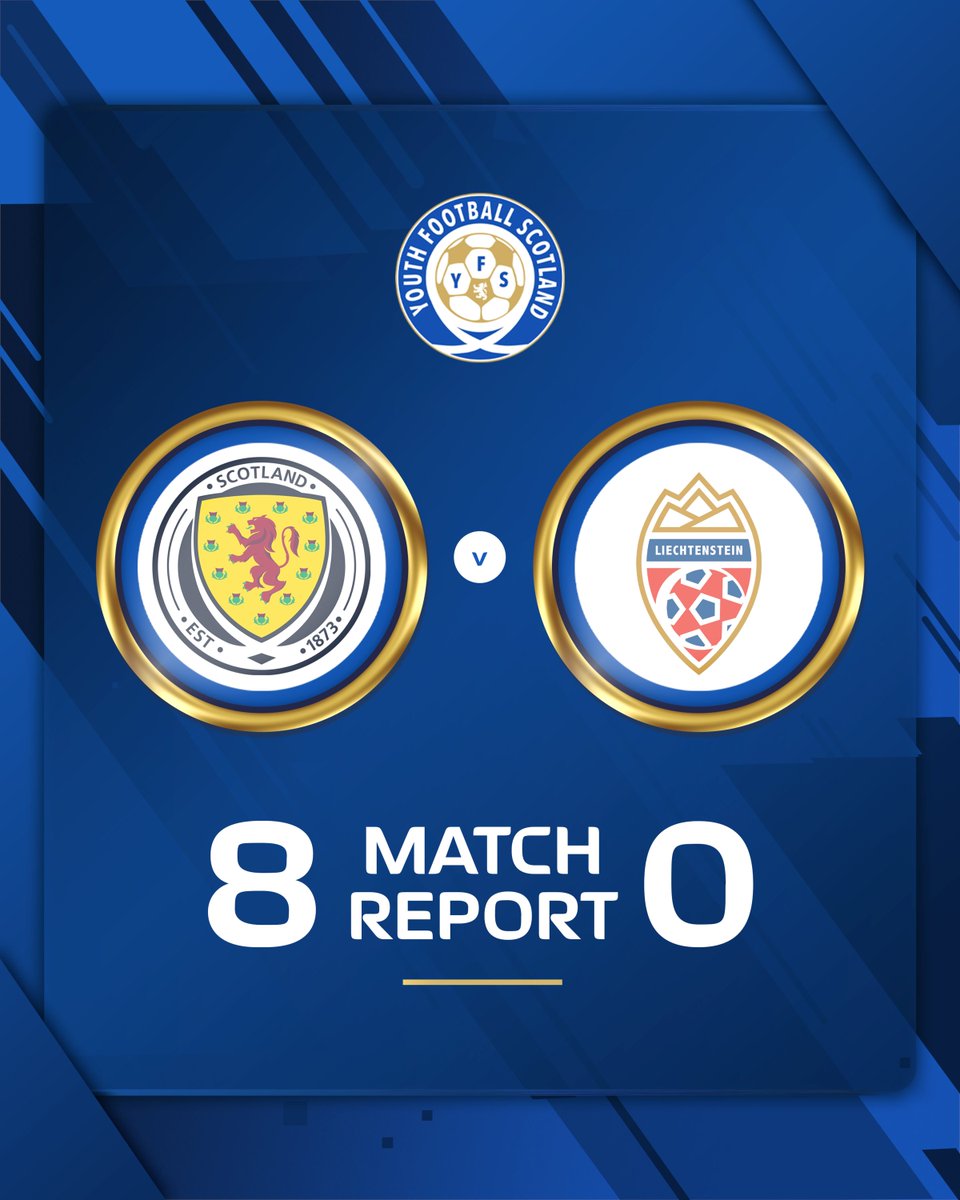 yfst's tweet photo. 𝗙𝗘𝗔𝗧𝗨𝗥𝗘𝗗 𝗠𝗔𝗧𝗖𝗛 🎙️📝  

🔵 SCO v LIE 🔴 | 8-0 | FT

@katiegregory33 rounds up our coverage as Scotland sealed promotion to the U17 UEFA Euro League A with a dominant win over Liechtenstein.

𝙁𝙪𝙡𝙡 𝙢𝙖𝙩𝙘𝙝-𝙧𝙚𝙥𝙤𝙧𝙩 𝙝𝙚𝙧𝙚 ▶️ https://t.co/M1SHDtEdD4 https://t.co/vFCeoc2gnb