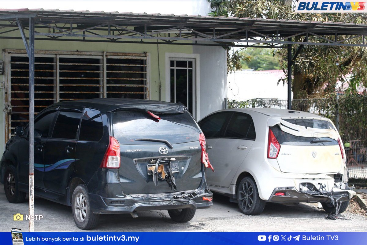 BuletinTV3's tweet photo. LETUPAN PAIP GAS |  Keadaan kenderaan dan kediaman yang terbakar dan mencair di Kampung Tengah dan Kampung Kuala Sungai Baru akibat kebakaran membabitkan saluran paip gas sepanjang 500 meter di stesen minyak di Jalan Putra Harmoni, Putra Heights. Foto NSTP.

#BuletinTV3 #PutraHeights #LetupanPaipGas #SubangJaya #PKTK