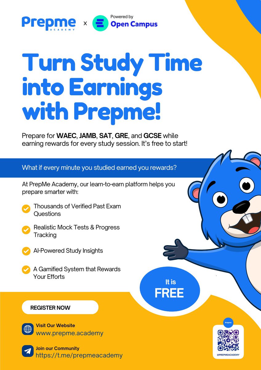 prepmeacademy's tweet photo. Here’s a look at our PrepMe Academy flyers, helping students discover the power of Web3 in education. 🚀📚 #PrepMe #JAMB2025” https://t.co/Dk2nvyakWH
