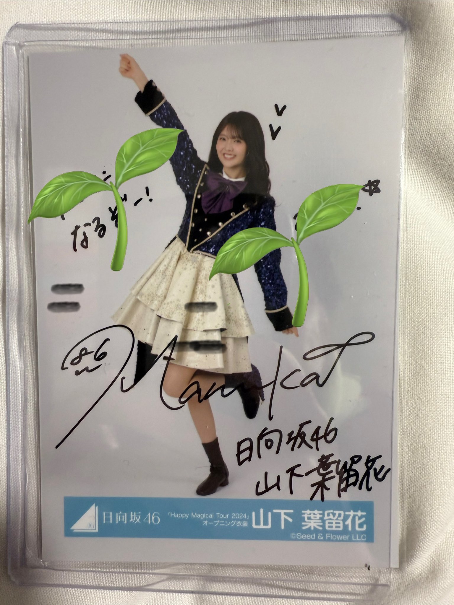 【18％OFF】 日向坂46 佐々木美玲 サンタ衣装 直筆サイン入り ヨリ アイドル