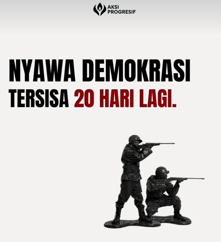 NenkMonica's tweet photo. Sisa Usia Demokrasi di Negeri ini tinggal menghitung hari. https://t.co/7hIzLgVQTP