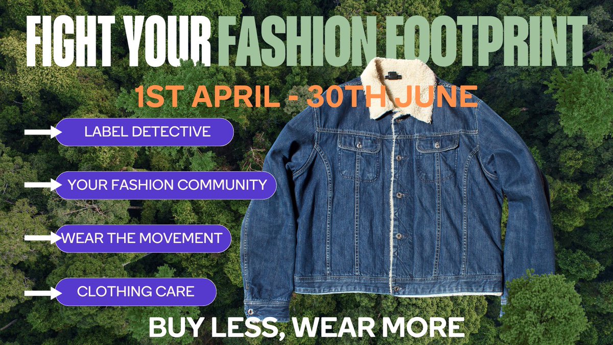 Brands love to shout about ‘eco-friendly’ fashion 🌿—but is that the truth? 🤔

Join the Fashion Footprint challenge on Green Rewards:
✅ Learn to spot greenwashing 🎭
✅ Extend the life of your clothes 👕
✅ Share your sustainable fashion wins! 📸

👉 notts.greenrewards.co.uk