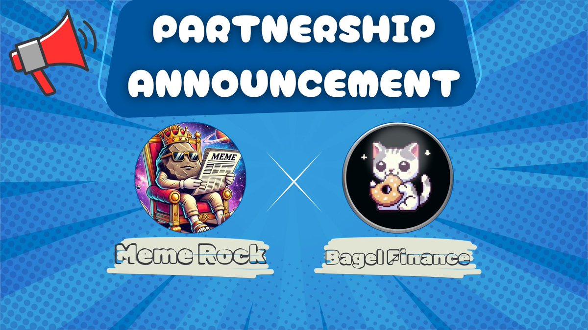 memerock (@thememerock) on Twitter photo ๐ Exciting Partnership Announcement! ๐ค
Weโre excited to collaborate with <a href="/bagel_fi_ton/">Bagel Finance๐ฅฏ</a> !
๐ Explore the world of Bagel Finance: t.me/bagel_fi_bot/aโฆ ๐ Exciting Partnership Announcement! ๐ค
Weโre excited to collaborate with <a href="/bagel_fi_ton/">Bagel Finance๐ฅฏ</a> !
๐ Explore the world of Bagel Finance: t.me/bagel_fi_bot/aโฆ