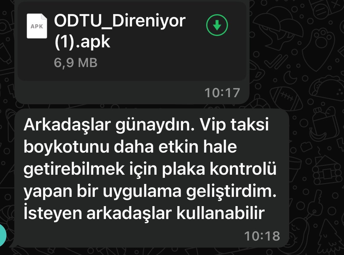 bpthaber's tweet photo. ODTÜ’de okuyan bir öğrenci boykot için plaka kontrol edebilen uygulama geliştirdi. https://t.co/7LMs1DTWLR