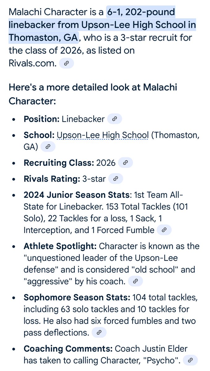 Malachi Character (@mal_character4) on Twitter photo Just look me up. 🫡
3 ⭐️⭐️⭐️
#Psycho
<a href="/CoachFosterUL/">Coach Erik Foster</a> <a href="/EvanGWatkins247/">EvanGWatkins247</a> <a href="/RecruitGeorgia/">Recruit Georgia</a> <a href="/CoachDiribe96/">Chidera Uzo-Diribe</a> Just look me up. 🫡
3 ⭐️⭐️⭐️
#Psycho
<a href="/CoachFosterUL/">Coach Erik Foster</a> <a href="/EvanGWatkins247/">EvanGWatkins247</a> <a href="/RecruitGeorgia/">Recruit Georgia</a> <a href="/CoachDiribe96/">Chidera Uzo-Diribe</a>