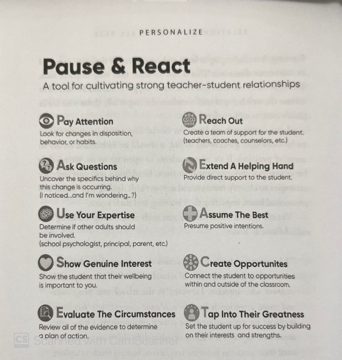 Renae Knowles (@renae90689) on Twitter photo 💡 Build strong teacher-student relationships with Pause & React! Pay attention, ask questions, show interest, & create opportunities to help students thrive. Every connection counts!📚<a href="/katiemartinedu/">Katie Martin</a> @E_sheninger @Drgeorge_MU #EvolvingEducation #MUEdD #MUSOE 💡 Build strong teacher-student relationships with Pause & React! Pay attention, ask questions, show interest, & create opportunities to help students thrive. Every connection counts!📚<a href="/katiemartinedu/">Katie Martin</a> @E_sheninger @Drgeorge_MU #EvolvingEducation #MUEdD #MUSOE
