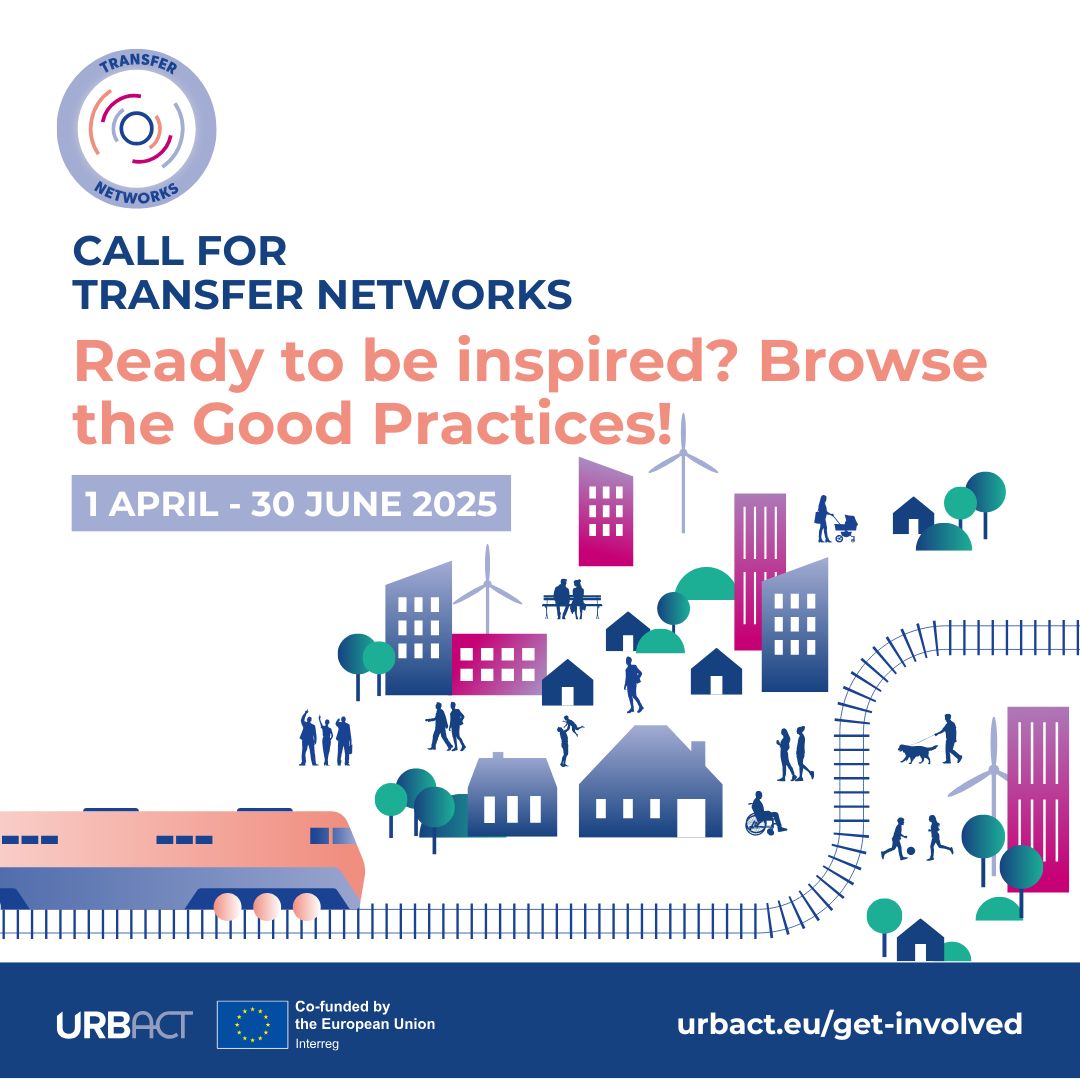 📢Delighted to share that the <a href="/URBACT/">URBACT</a> call for Transfer Networks is now open until June 30th! Join a transnational exchange network with other European partners!!

ℹ️ More information can be found at this page: urbact.eu/get-involved

✉️Contact Karl at kmurphy@emra.ie anytime!