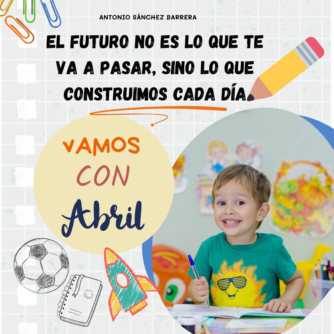 Abril, ¡vamos allá!