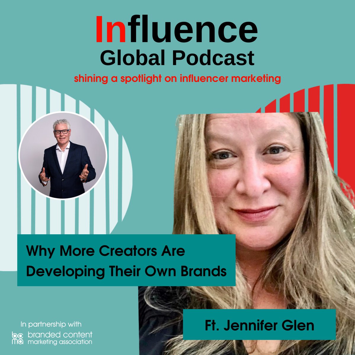 The BCMA (@thebcma) on Twitter photo 'S8 Ep14: Why More Creators Are Developing Their Own Brands Ft. Jennifer Glen' by Influence Global Podcast - shining a spotlight on influencer marketing with <a href="/GordonGlenister/">Gordon Glenister</a> megaphone.link/MPNL5355482374 @ 'S8 Ep14: Why More Creators Are Developing Their Own Brands Ft. Jennifer Glen' by Influence Global Podcast - shining a spotlight on influencer marketing with <a href="/GordonGlenister/">Gordon Glenister</a> megaphone.link/MPNL5355482374 @