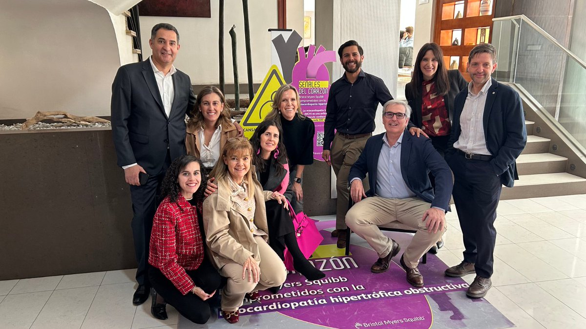 BMSIberia's tweet photo. El 27 y 28 de marzo estuvimos en la Reunión de Cardiopatías Familiares y Genética Cardiovascular de la @secardiologia en Oviedo, reforzando nuestro compromiso con la MCH obstructiva. ❤️

Aprovechamos para lanzar "Señales del Corazón", una campaña de concienciación con presencia en espacios clave de la ciudad.

🔎 La MCH afecta a 1 de cada 500 personas, limitando su calidad de vida.

Más info 👉 https://t.co/TkbHurqEWv 

#MCH #SeñalesDelCorazón #BMSIberia #BMSEspañaYPortugal