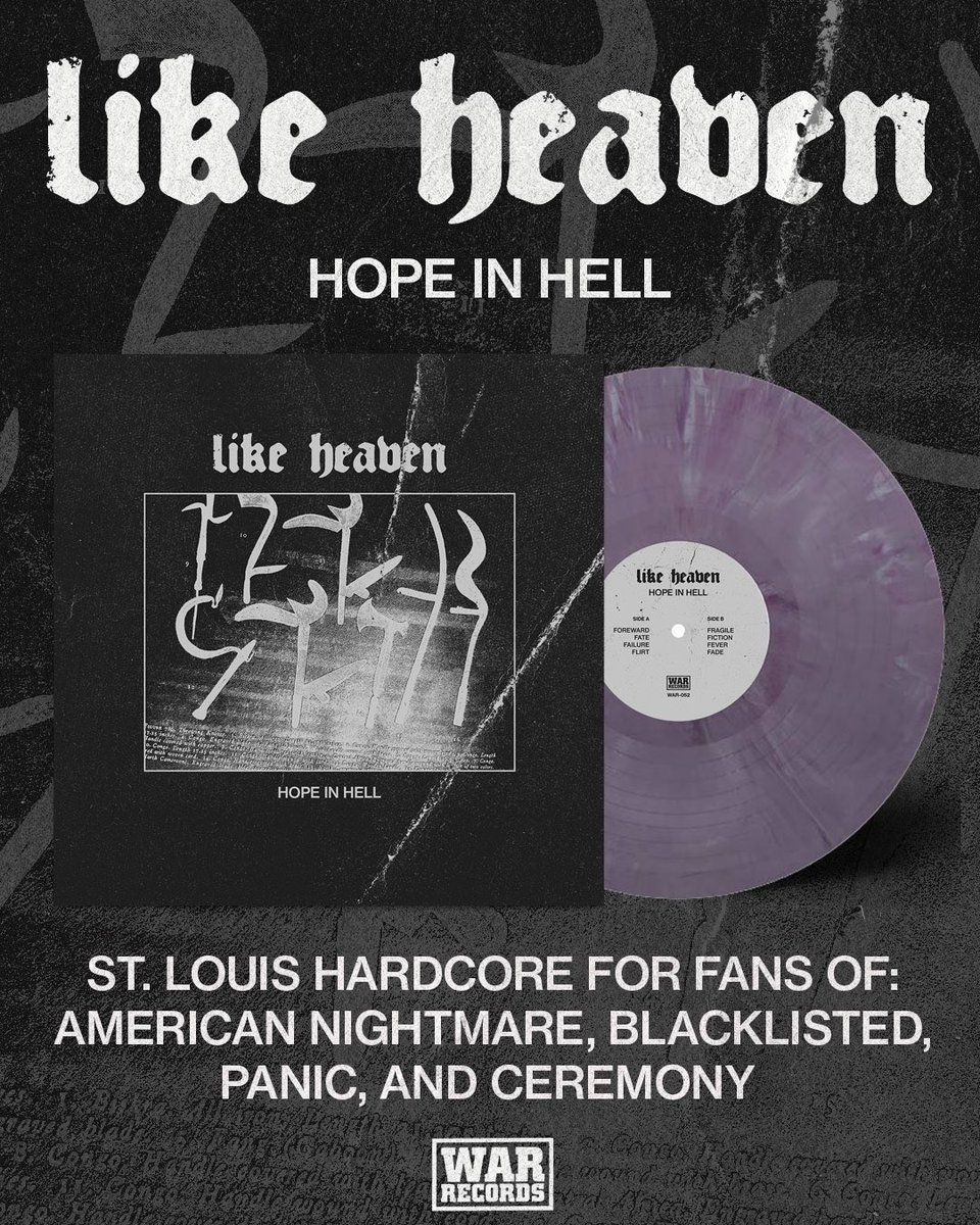 likeheavenhc's tweet image. vyd.co/Fiction
“Fiction” is now streaming on all platforms!
We appreciate the love it’s received so far.
RUN IT UP!
If you havnt yet, head over to @WarRecords1 and pre-order “Hope in Hell”.
