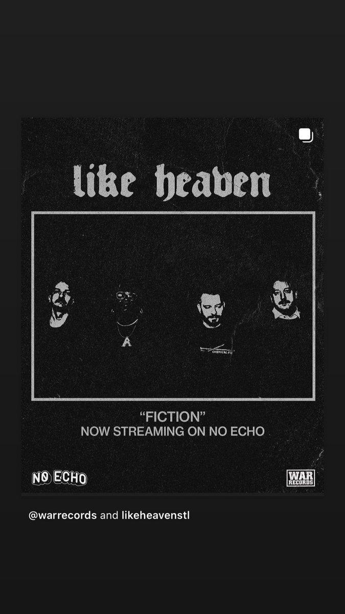 likeheavenhc's tweet image. vyd.co/Fiction
“Fiction” is now streaming on all platforms!
We appreciate the love it’s received so far.
RUN IT UP!
If you havnt yet, head over to @WarRecords1 and pre-order “Hope in Hell”.
