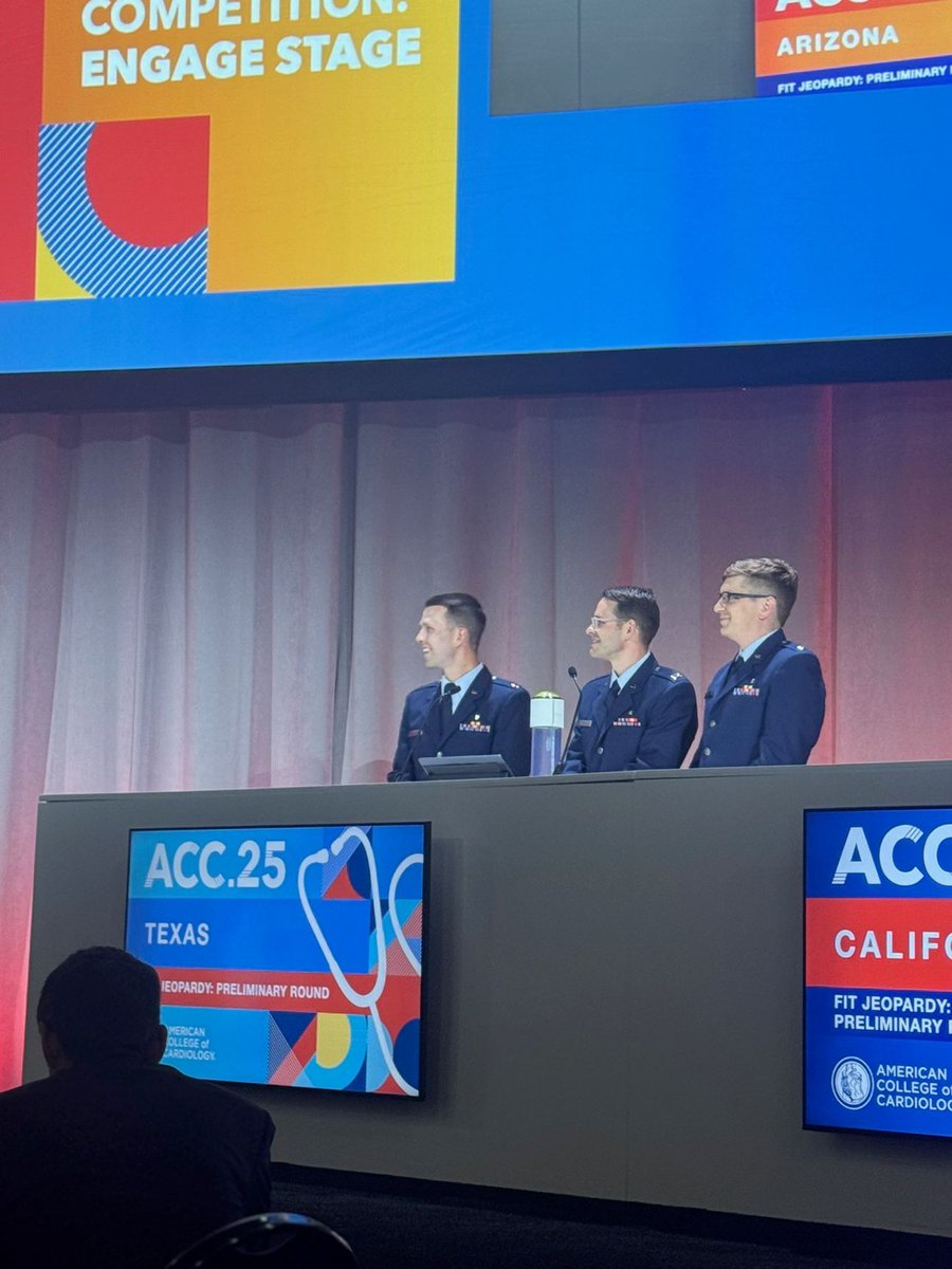 Texas Chapter - ACC (@txchapteracc) on Twitter photo Congrats to @brookemedical on competing in the FIT Jeopardy competition at #ACC25! Too bad the Texas Chapter couldn't repeat as champions, but we're proud of our reps for competing. Congrats to <a href="/ArizonaACC/">Arizona ACC</a> on the victory. We'll get em next year 🫀❣️ Congrats to @brookemedical on competing in the FIT Jeopardy competition at #ACC25! Too bad the Texas Chapter couldn't repeat as champions, but we're proud of our reps for competing. Congrats to <a href="/ArizonaACC/">Arizona ACC</a> on the victory. We'll get em next year 🫀❣️