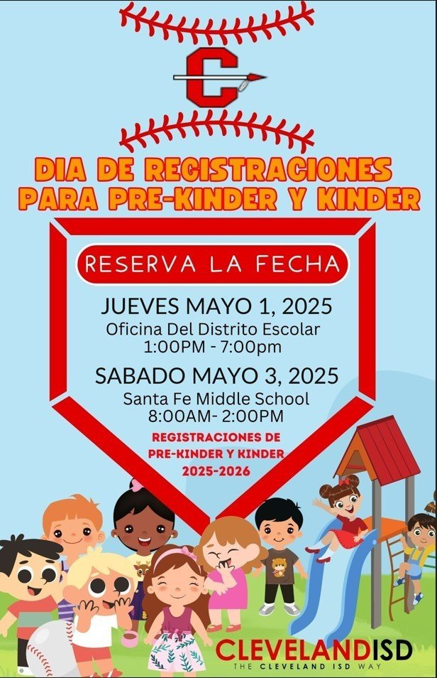 Save the dates for PreK and Kindergarten Round Up.  Registration is coming soon! If you have questions concerning Round Up please contact our amazing Counselors.