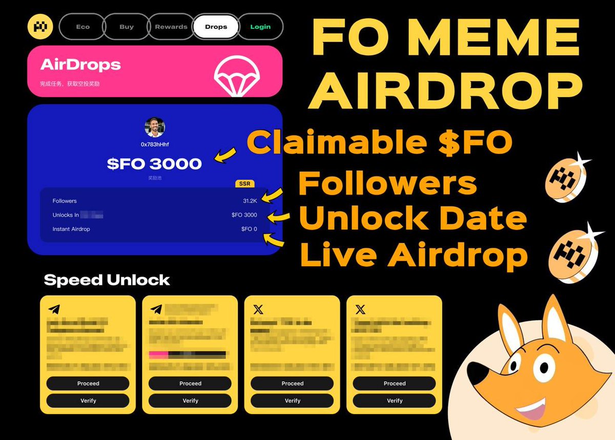 thelearningpill's tweet photo. Would you YOLO $50M of your own money into Web3?

There's a man who did so to build the @Fo_Coin ecosystem

Let's see how $FO empowers this👇

Possibly overlooked by Western observers, Asia's crypto scene is up and coming.

China has a strong economy and has large amount of communities to tap into, signalling potential opportunities for investors and innovators in the region.

✦ Founder Spotlight

Qian Fenglei isn't your average entrepreneur.

He's a philanthropic powerhouse who's donated over 1 billion RMB and now he's placing his biggest bet yet - @Fo_Coin

• $50 million of personal funds
• 88+ active communities
• 1 audacious vision to bring 1 BILLION users into Web3

Entrepreneur with personal skin in the game + established community = a powerful launchpad for innovation

A short intermission to highlight an upcoming milestone!

Anticipation is building for the $FO TGE slated this month!

The roadmap is something that i'm keen on taking notes. Why? Because there are plans to integrate with KOL livestreaming.

If you don't know, KOL livestreaming in China is a a sector experiencing exponential growth in China, with forecasts suggesting it could surpass US$1 trillion by 2026!

All powered by $FO coin? Sounds like future demand will be there.

Now, let's see how the $FO token plays a role in the ecosystem.

✦ FO-X Ecosystem: Bridging Web2 and Web3

Under Qian's leadership, FO-X aims to onboard 1 billion users into Web3 by providing a decentralized platform that seamlessly integrates Web2 and Web3 technologies.

The ecosystem boasts 88+ verified communities with  >100k active users, each community raising over $500K.

The $FO token will be the glue that holds it all together ↓
• Cross-border payments
• AI-driven learning
• Web3 creator monetisation
• Web2 brands jumping into Web3

By creating a multi-functional token, FO-X is building an entire economic system. Perhaps a new BNB chain?

✦ Paradise NFT Sale: Demonstrating Market Demand

The Paradise NFT public sale was a resounding success, selling out in just 38 seconds and raising over $24 million.

The Classic edition, initially priced at 7.9 SOL, now trades around 24 SOL. With over 7,500 holders, the Epic edition commands over $15,000 USDT on secondary markets.

Ranked 5th in the OKX community, Paradise NFT exhibits robust trading volumes and market activity, with potential plans to reward the community during the upcoming $FO TGE.

✦ FOMEME campaign

Mini apps have been useful to gamify tasks and onboard new users.

Remember TON mini apps? That's how they scaled quickly.

Hence, @Fo_Coin will have their own as well (together with an airdrop campaign)

Simply sign in with your X account, and unlock more tokens by completing simple tasks  (5 mins at most). EASY!

With global markets shifting, Asia represents the next frontier of crypto innovation. $FO could be the key that unlocks an entirely new digital ecosystem.

Curious to see what else can they bring to the table so i'll be keep watch on them.

👉 Follow on X: @Fo_Coin 
👉 Join their TG: https://t.co/zNF1R0rarb

Certainly, this is by no means financial advice, which brings me to...

Disclaimer: All opinions expressed remain objective, and are for informational and/or entertainment purposes only. NFA, as always DYOR.

$FO ecosystem to check out:
@monosarin
@jediblocmates
@andrewmoh
@CryptoShiro_
@poopmandefi
@0xelonmoney
@eli5defi
@Slappjakke
@Mars_DeFi
@marvellousdefi
@zordcrypt
@DefiPlayGirl
@DeFiMinty
@0xCheeezzyyyy
@crypto_linn
@TheDeFiPlug
@YashasEdu
@R2D2zen
@CipherResearchx
@NobleIrons7de
@defi_mago
@splinter0n
@iam_LeriK
@CryptoGideon_ 
@FabiusDefi