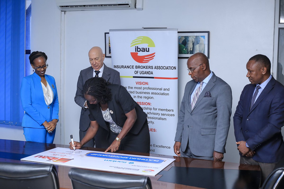 InsurBrokersUg's tweet photo. During today’s courtesy visit to @SanlamUganda, our Vice Chairperson Ritah Mutesi expressed sincere gratitude towards Sanlam for the continued support as yet again being the platinum sponsor of the #IBAU Conference2025.
She acknowledged Sanlam’s vital role in the success of the event and emphasized the importance of their ongoing partnership.
Ritah highlighted the growing impact of the conference and the increasing participation expected this year stressing that such collaborations are key to driving progress within the industry.
The visit concluded with a reaffirmation of IBAU’s commitment to working closely with Sanlam and anticipation for their active involvement in the upcoming conference.