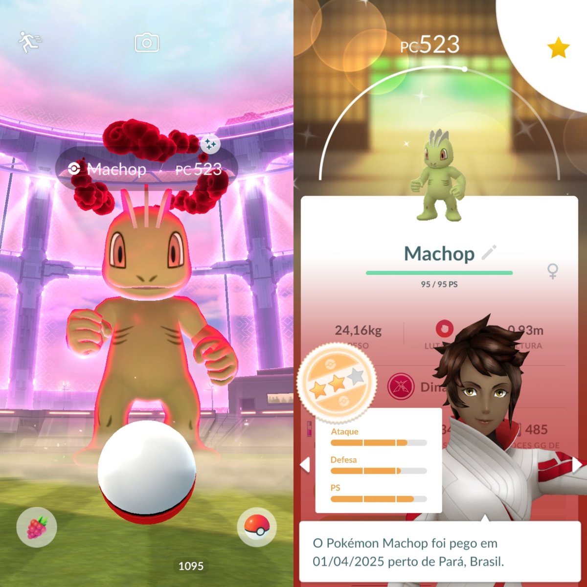 Passe DELUXE de Abril começou como? Com surpresa Dinamax Shiny ✨😍

Bom dia, treinadores! ❤️

#PokemonGO #Pokemon #Pogo #Machamp #Machop #Shiny #ShinyHunter #Dinamax