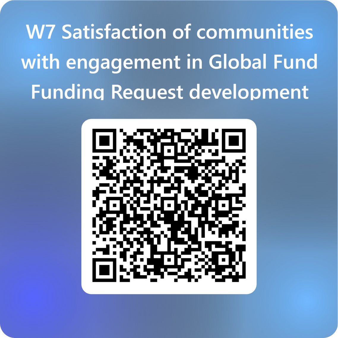 Please take 10 minutes to share your communities experience and satisfaction in engaging with @GlobalFundGC7 window 7 funding request development. Survey ends 11 May <a href="/mpactglobal/">MPact</a> <a href="/INPUD/">International Network of People who Use Drugs</a> <a href="/GlobalSexWork/">NSWP</a> <a href="/gnpplus/">GNP+</a> <a href="/Yplus_Global/">Y+ Global</a> <a href="/ICWEastAfrica/">ICWEA</a> <a href="/ITPCglobal/">ITPC Global</a>    forms.office.com/r/hdNSJvHcUv