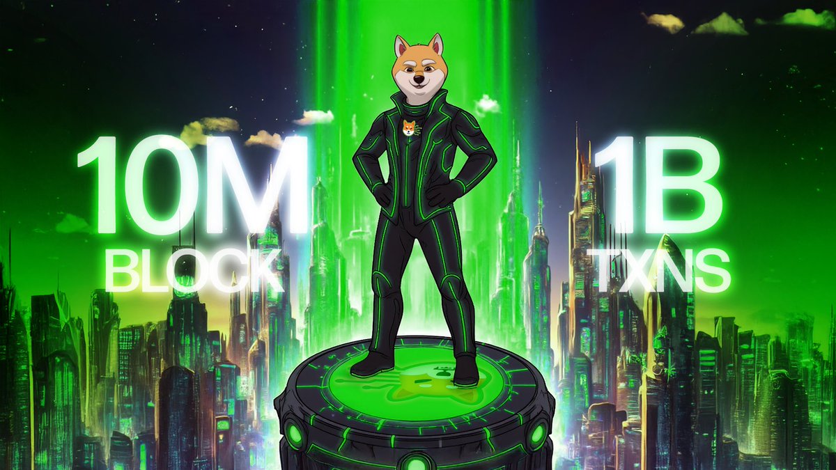 🚀 Shibarium Hits 1 Billion TXs! 🎉🔥

18 months in, our L2 proves the power of decentralization, innovation, and the unstoppable ShibArmy! 🚀🔥

Shibarium.shib.io