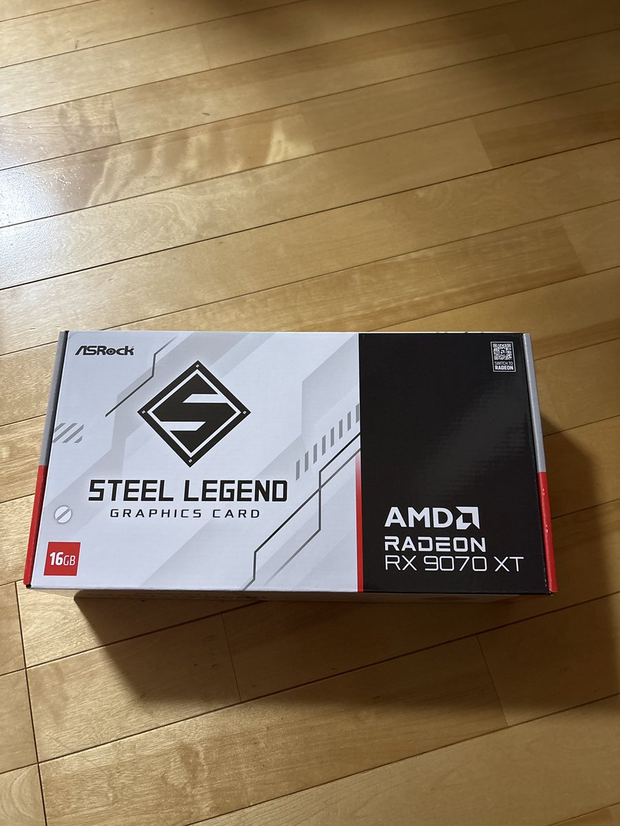 danmemo5's tweet photo. #RADEON #RX9070XT 
ヘヘヘ https://t.co/odNshK0mCX