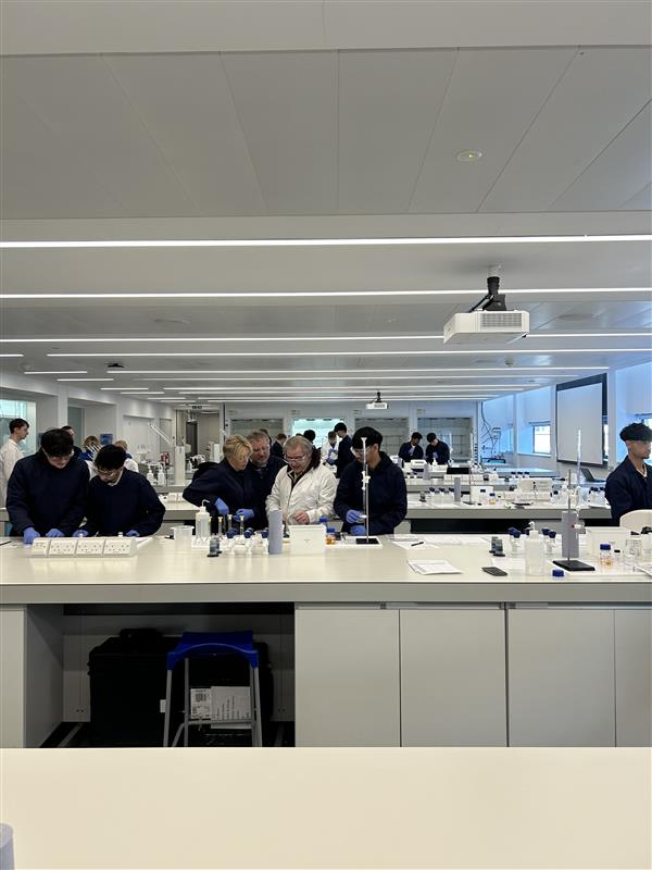 Lancaster Chemistry (@lancunichem) on Twitter photo We are thrilled to have <a href="/BoltonSch/">Bolton School</a> with us today for a Body in the Lab masterclass visit.
Our staff and students are having a great time sharing chemistry with Bolton School students who are fully immersed in this hands-on experience.
Thanks for coming along! We are thrilled to have <a href="/BoltonSch/">Bolton School</a> with us today for a Body in the Lab masterclass visit.
Our staff and students are having a great time sharing chemistry with Bolton School students who are fully immersed in this hands-on experience.
Thanks for coming along!