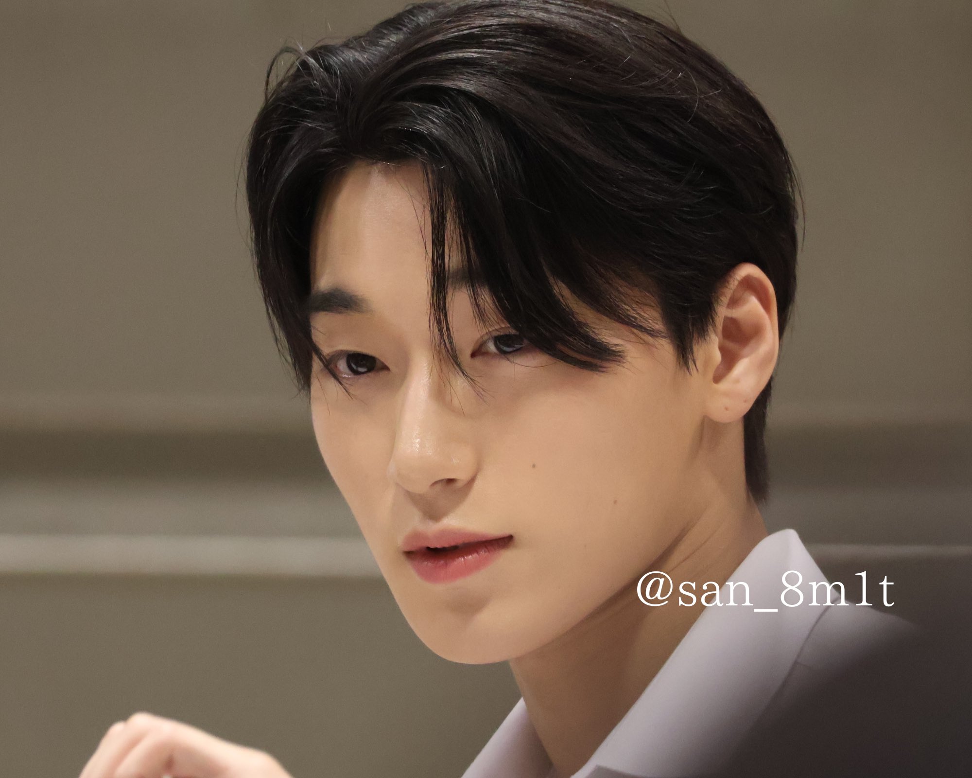 ATEEZ 에이티즈 直筆サイン入り チェキ サンSAN 산 ポロライド ショケ san pics on X: 