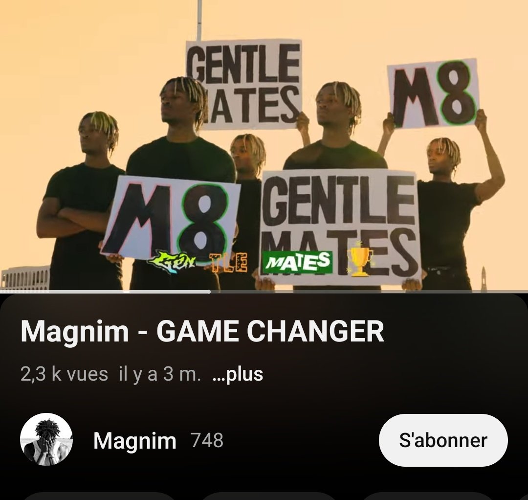 C'est quoi ce poulet, tellement de talent <a href="/MagnimRookie/">Magnim</a> le clip est fou ! 👏👏
youtu.be/KpiHfsaTPyE?si…