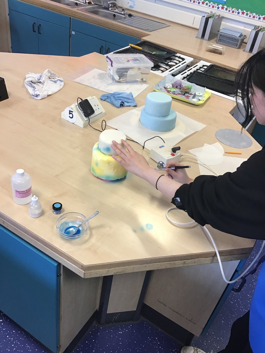 Springburn Academy: Health, Food & Textiles Dept (@hespringburn) on Twitter photo JL making good use of Mrs Kerriganโs airbrush machine to colour her final cake for the Practical Cake Craft practical activity ๐๐ฉต๐ค๐ค๐ฐ๐ฐ
<a href="/springburnacad/">Springburn Academy</a> <a href="/SpringburnSP/">Springburn Senior Phase</a> JL making good use of Mrs Kerriganโs airbrush machine to colour her final cake for the Practical Cake Craft practical activity ๐๐ฉต๐ค๐ค๐ฐ๐ฐ
<a href="/springburnacad/">Springburn Academy</a> <a href="/SpringburnSP/">Springburn Senior Phase</a>