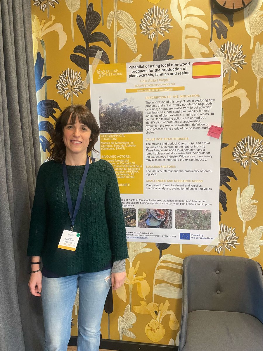 A Montnegre Corredor (@apmontnegrecor) on Twitter photo La setmana passada vam participar al EU CAP Network Workshop "Circular bioeconomy-valorisation of forest by-products" a Kouvola (Finlàndia) on vam conèixer interessantíssims projectes per a la valorització de subproductes del bosc <a href="/eucapnetwork/">EU CAP Network</a> La setmana passada vam participar al EU CAP Network Workshop "Circular bioeconomy-valorisation of forest by-products" a Kouvola (Finlàndia) on vam conèixer interessantíssims projectes per a la valorització de subproductes del bosc <a href="/eucapnetwork/">EU CAP Network</a>