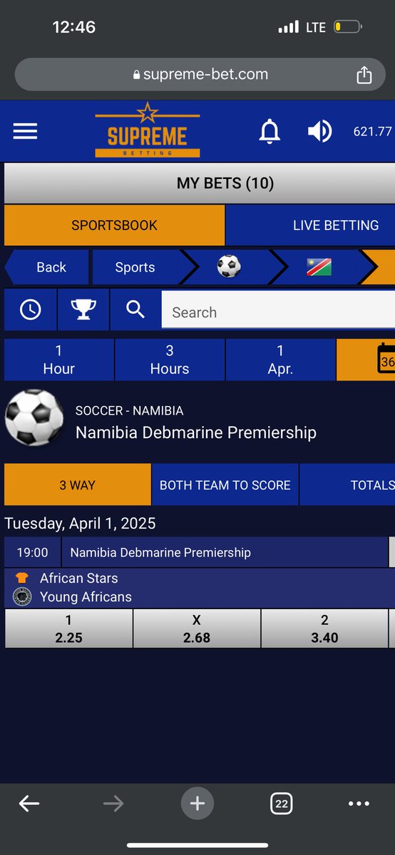 Some Tuesday evening action on the Debmarine Premiership 🇳🇦
