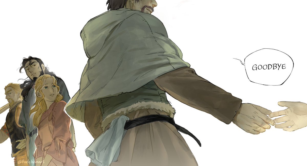 furehanart's tweet photo. ⚠️ ch.218 SPOILERS ⚠️
🦌🤝🐱
#VINLAND_SAGA https://t.co/eoMxjtVbfC