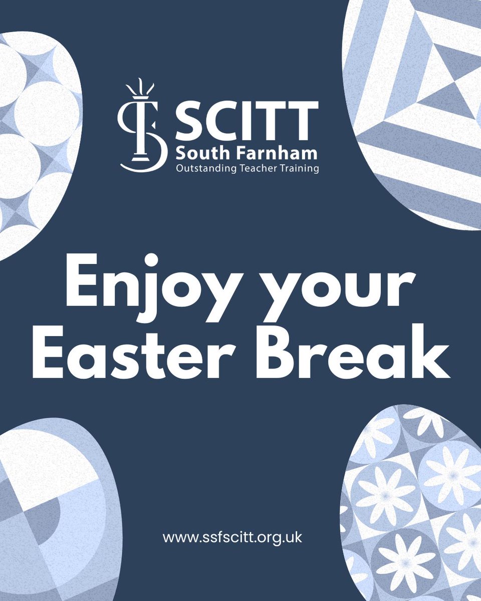 Wishing all our amazing trainees a wonderful, well deserved Easter break!