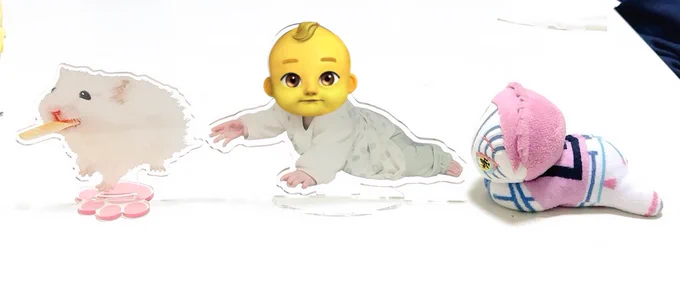 エケチャ~ズ あめりにもかわいすぎてめいっこちゃんのアクスタ作っちゃった