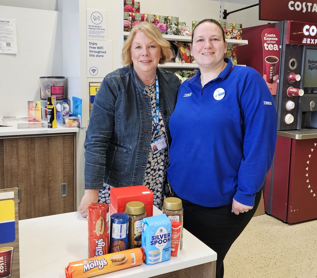 Barnsley Integrated Community Stroke Team (@barnsleyesd) on Twitter photo Huge thanks to Keli, Community Champion at Tesco Penistone for the donation of refreshments for our Barnsley Stroke Drop-in cafes. This makes a big difference to our stroke survivors and care-givers!! <a href="/allofusinmind/">SouthWestYorkshire Partnership NHS FoundationTrust</a> <a href="/HWatchBarnsley/">Healthwatch Barnsley</a> <a href="/BarnsleyCouncil/">Barnsley Council</a> <a href="/Tesco/">Tesco</a> Huge thanks to Keli, Community Champion at Tesco Penistone for the donation of refreshments for our Barnsley Stroke Drop-in cafes. This makes a big difference to our stroke survivors and care-givers!! <a href="/allofusinmind/">SouthWestYorkshire Partnership NHS FoundationTrust</a> <a href="/HWatchBarnsley/">Healthwatch Barnsley</a> <a href="/BarnsleyCouncil/">Barnsley Council</a> <a href="/Tesco/">Tesco</a>