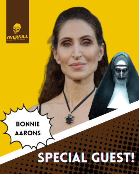0_0verk's tweet photo. SPECIAL GUEST: Bonnie Aarons!
Best known for her roles as Valak in the Nun. 😱
Get your tickets in advance for an autograph and picture! 📷🔥

#onlineshop #smallbusiness #marketing #sales #gaming #surprise #gamingcommunity #gaminglife #horrormovies https://t.co/gjJMD7ZHjW