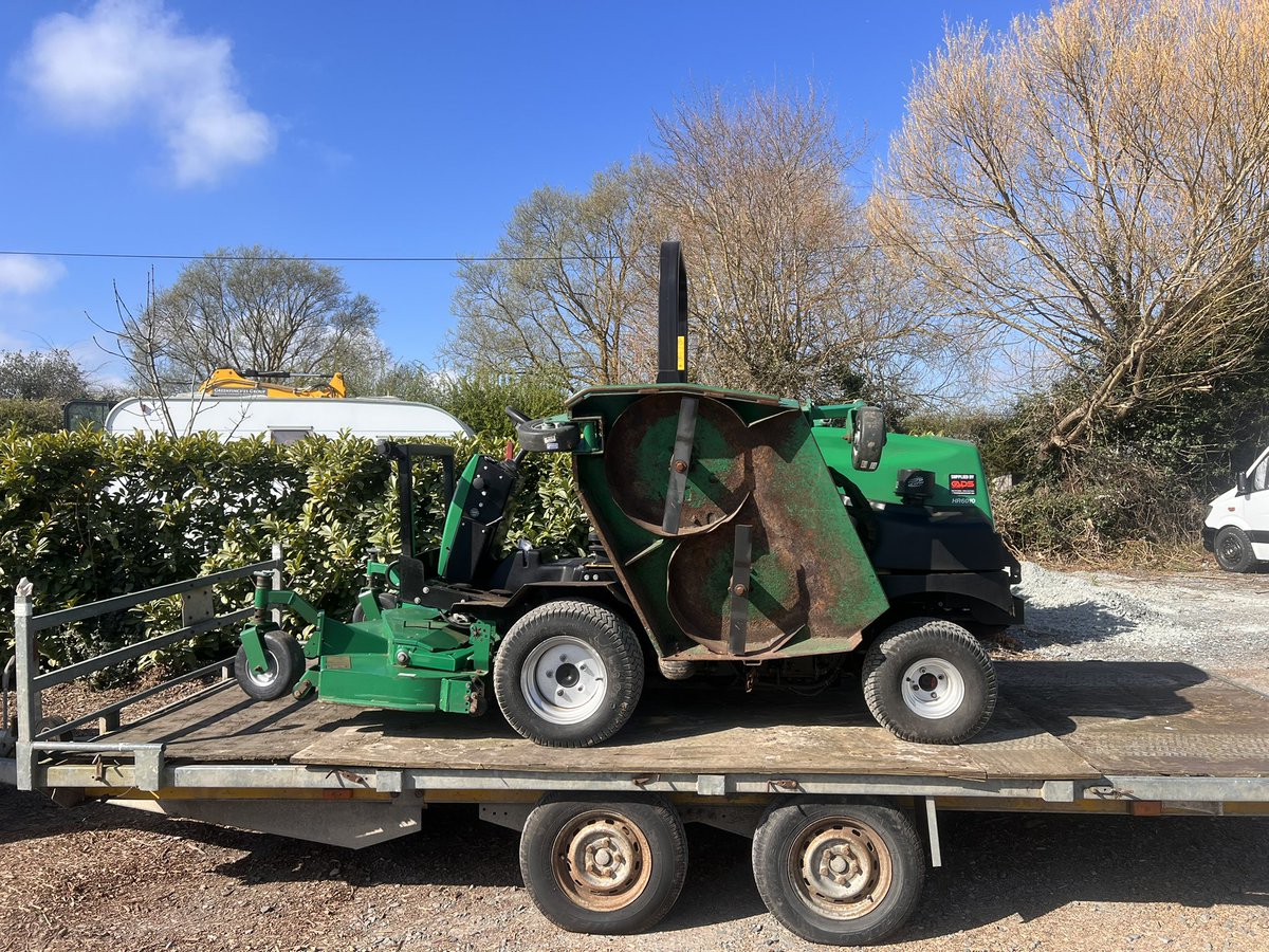 Thanks to Paul of Hughes &amp; Sons, for adding another quality used machine to his fleet. The Ransomes HR6010 has been through the workshop and had a full overhaul. Happy grass cutting for the season ahead.