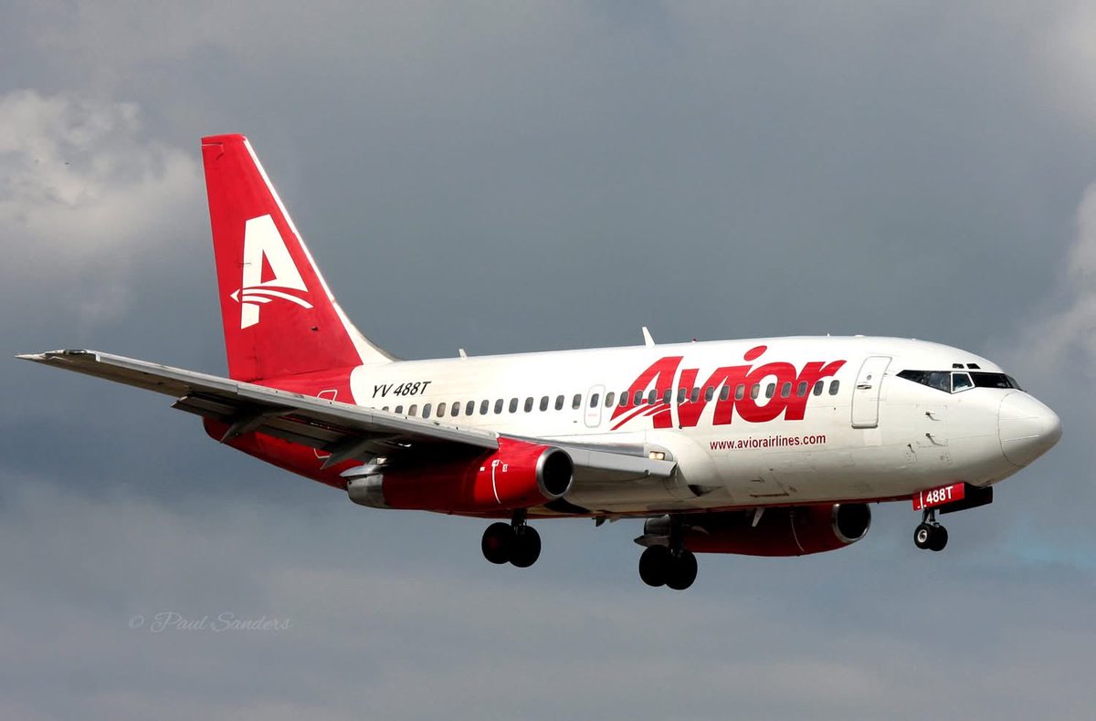 n194at's tweet photo. Avior Airlines
Boeing 737-2Y5 YV-488T
MIA/KMIA Miami Intl Airport
Date: 2013
Photo credit Paul Sanders
#AvGeek #Aviation #Airline #AvGeeks #Boeing #B737 #Avior #MIA #Miami @iflymia https://t.co/Um4wSGAzRt